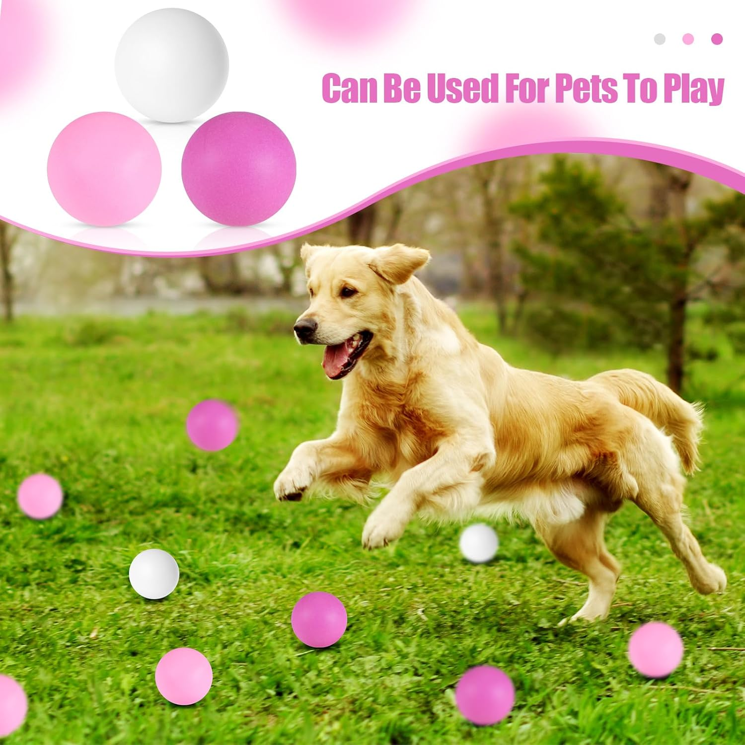 Libima 120 Pieces Colorful Table Tennis Balls Bulk School Supplies 40 Mm Plastic Balls Game Balls Table Tennis for Baby Shower Home Decor Game Party School