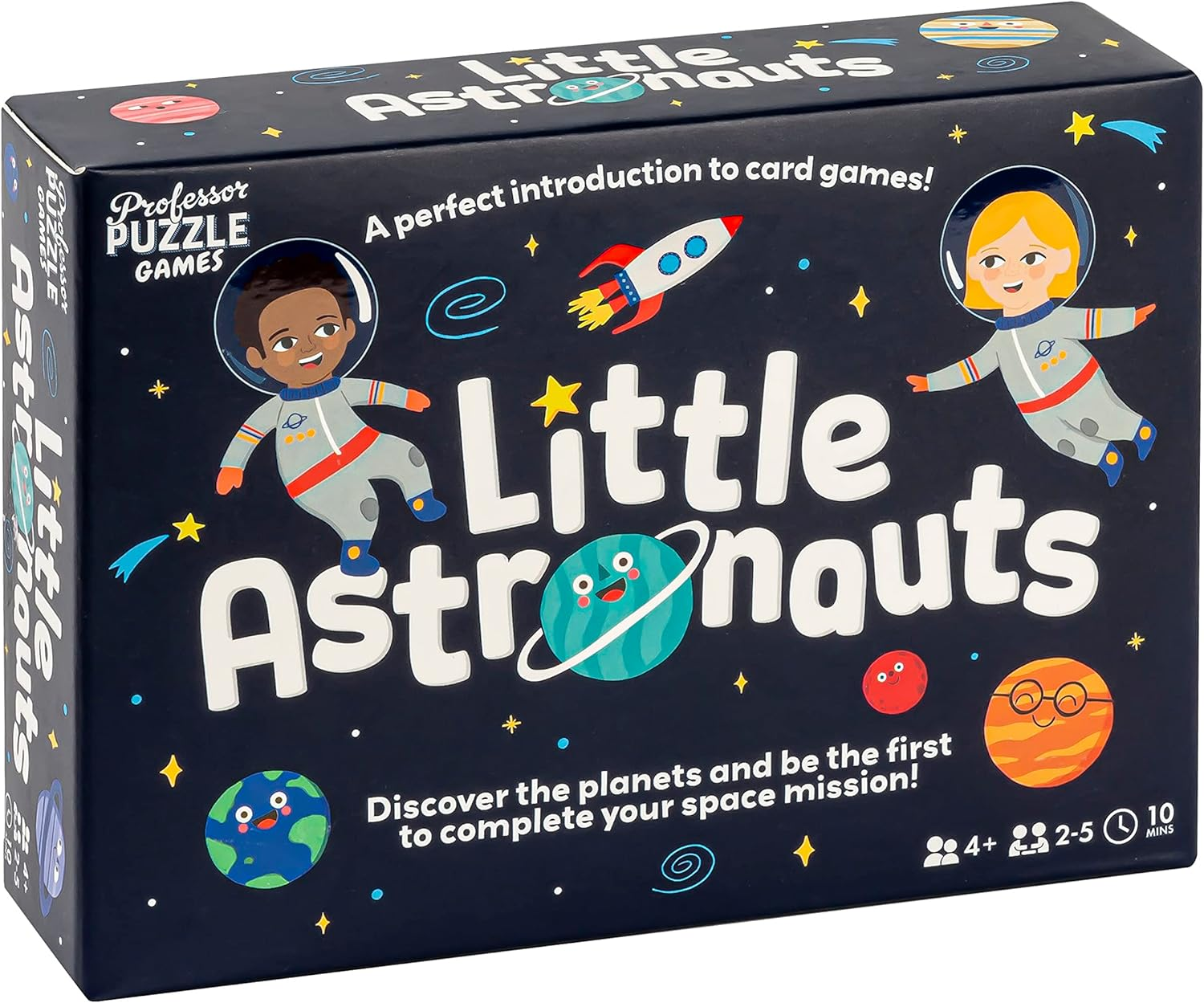 Professor Puzzle Little Astronauts Solar Solar System Card Game