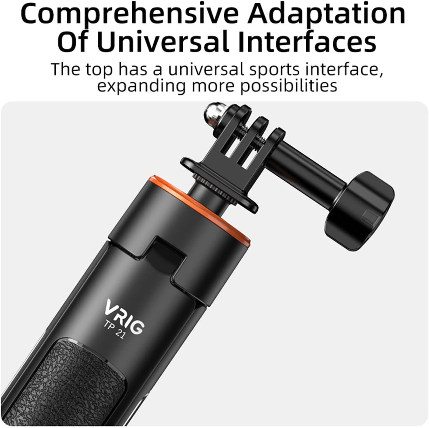 LICHIFIT Extendable Tripod Selfie Stick for DJI OSMO Pocket 3 / Action 4 Length Adjustable 138Cm Extension Rod for Insta360 ONE X3 / X2 Action Camera Base Bracket Mount Holder Accessories image number 1