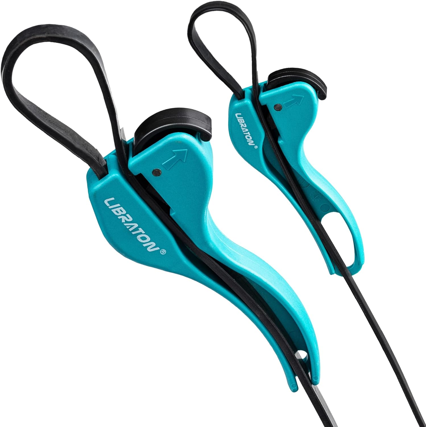 Libraton Adjustable Rubber Strap Wrench Set, 2-Piece, Universal Oil Filter Wrench, Multifunctional, Shower Heads, Jar Opener image number 1