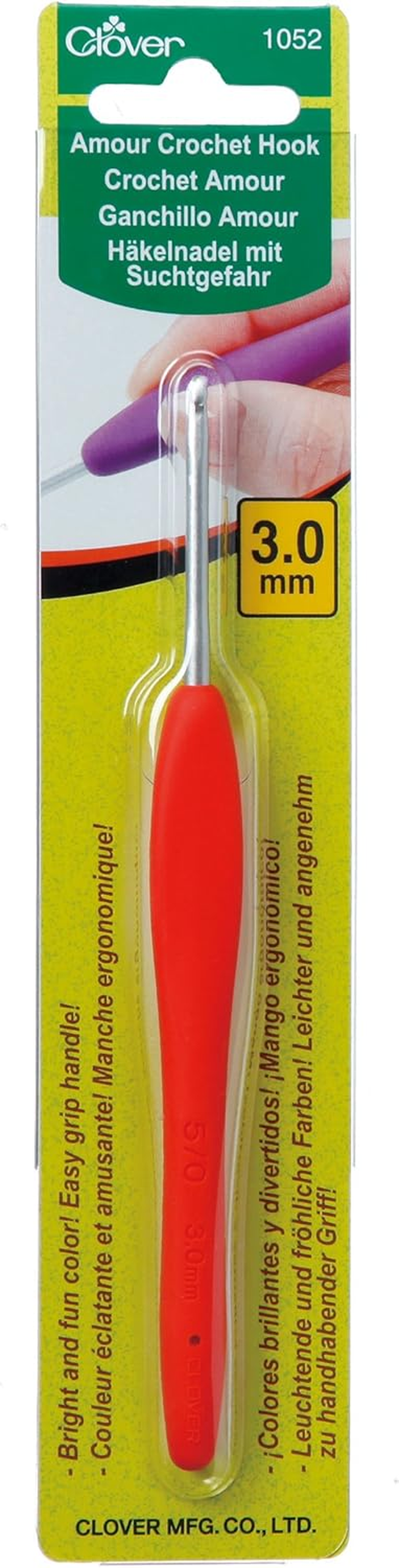 Clover Amour Crochet Hook 3.00MM 1052