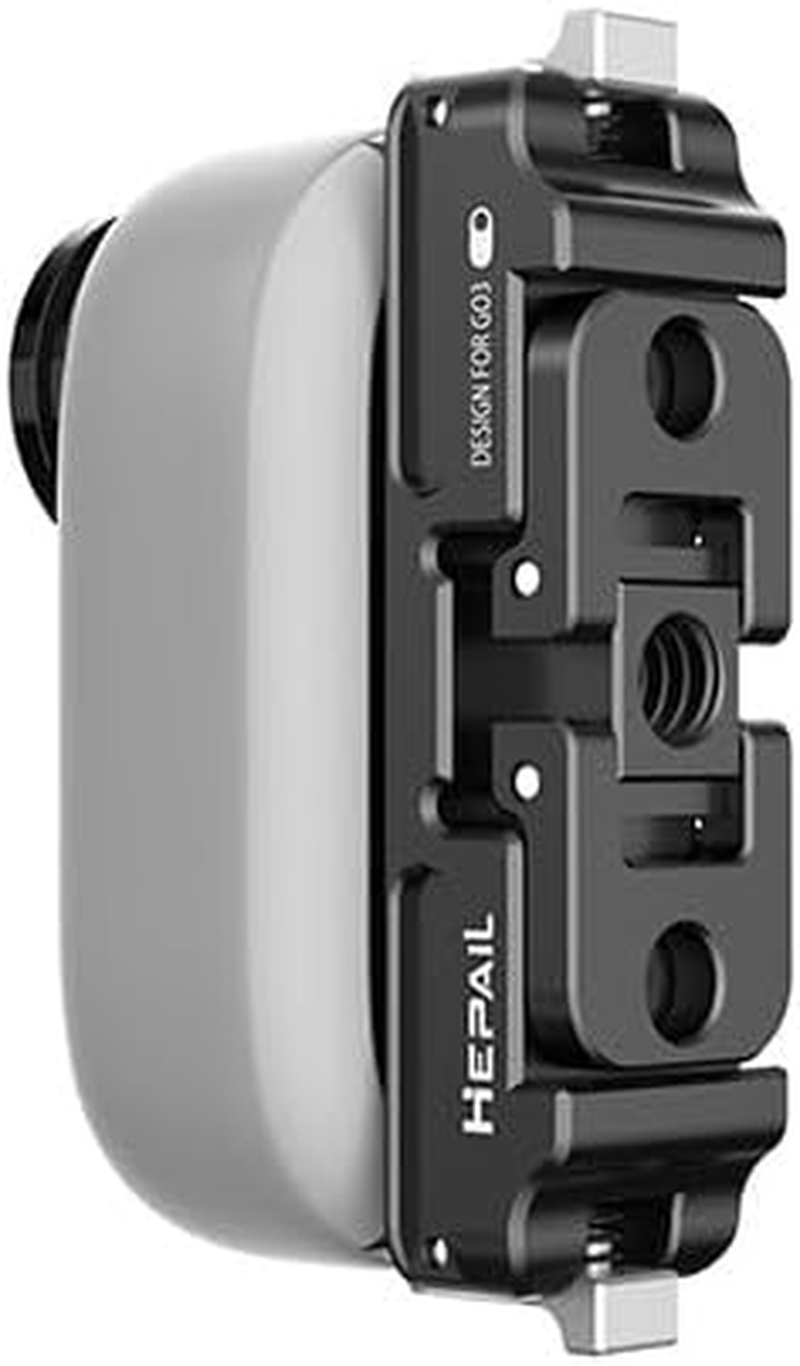 Levigo Sport Camera Magnetic Quick Release Adapter Mount Bracket Compatible with Insta360 Go 3, Action Camera Suction Cup Quick Release Accessories Mounting Holder image number 1