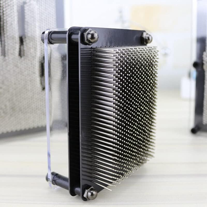 3D Metal Pin Art Board Classic Picture Maker Desk Toys Frame Impression Gadget, Available in Large & Medium Sizes, Perfect Desk Accessory for Home or Office image number 4