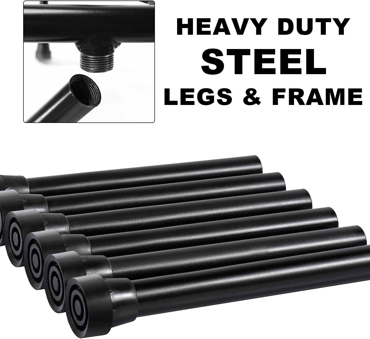 DARCHEN 450 Lbs Mini Trampoline for Adults, Indoor Small Rebounder Exercise Trampoline for Workout Fitness for Quiet and Safely Cushioned Bounce, [40 Inch] image number 3