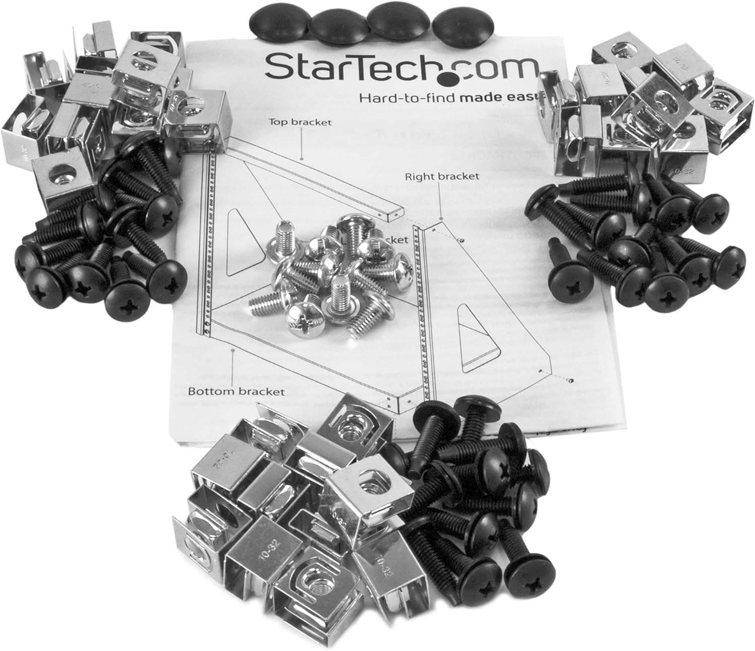 Startech 12U Heavy Duty 2-Post Open-Frame Server Rack (2POSTRACK12) image number 5