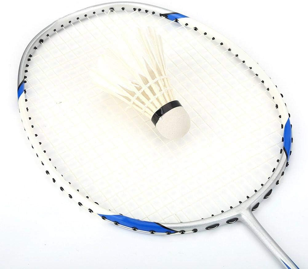 12Pcs/Lot Badminton Balls, White Feather Badminton Balls Shuttlecocks Outdoor Sports Badminton Training Accessory, Sports Equipment