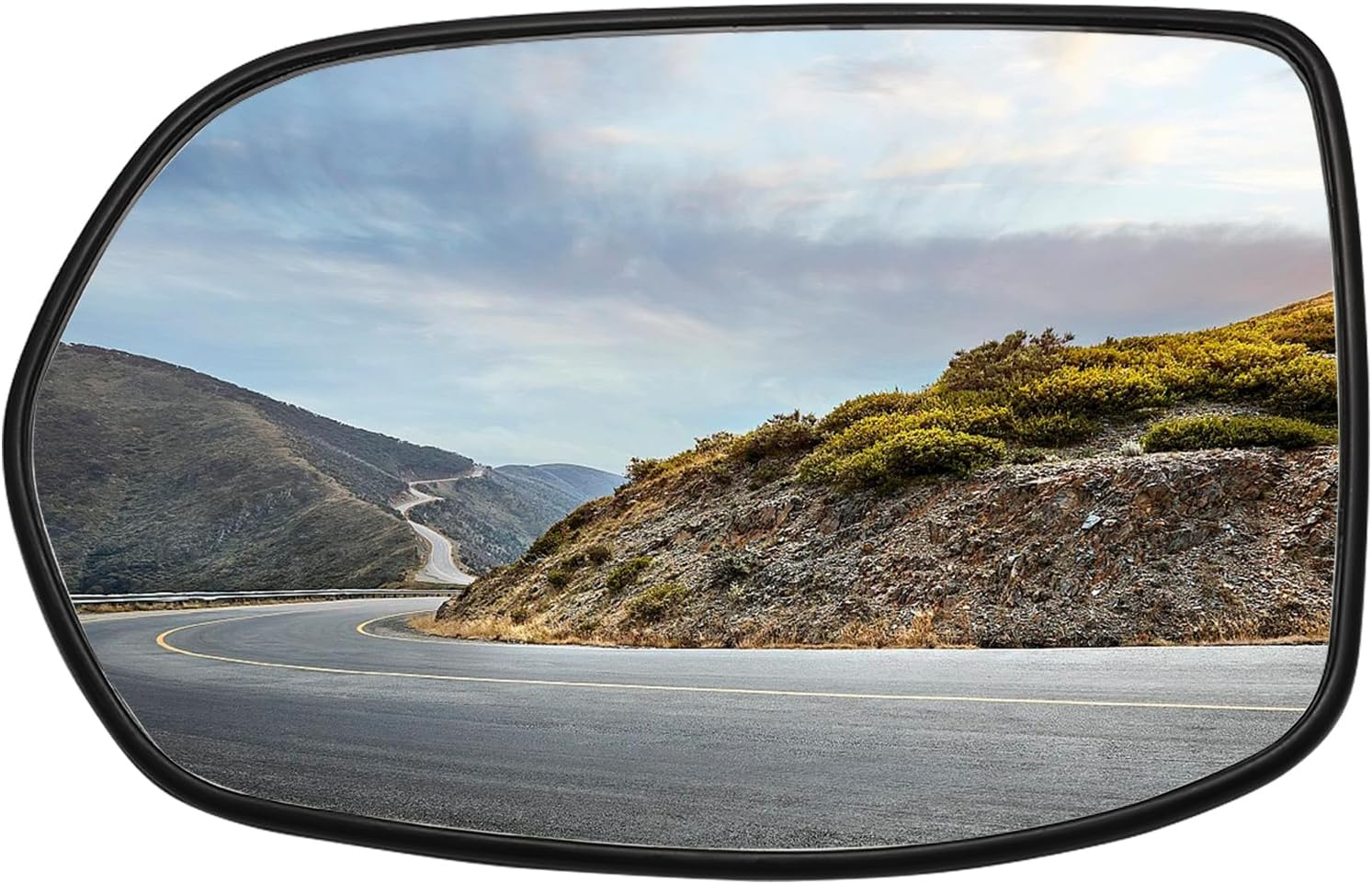 LOIYLLEN Left Side Mirror Replacement for Honda CRV 2007 2008 2009 2010 2011 - Left Side Mirror Glass, Rear View Mirrors Glass with Power Heated image number 2