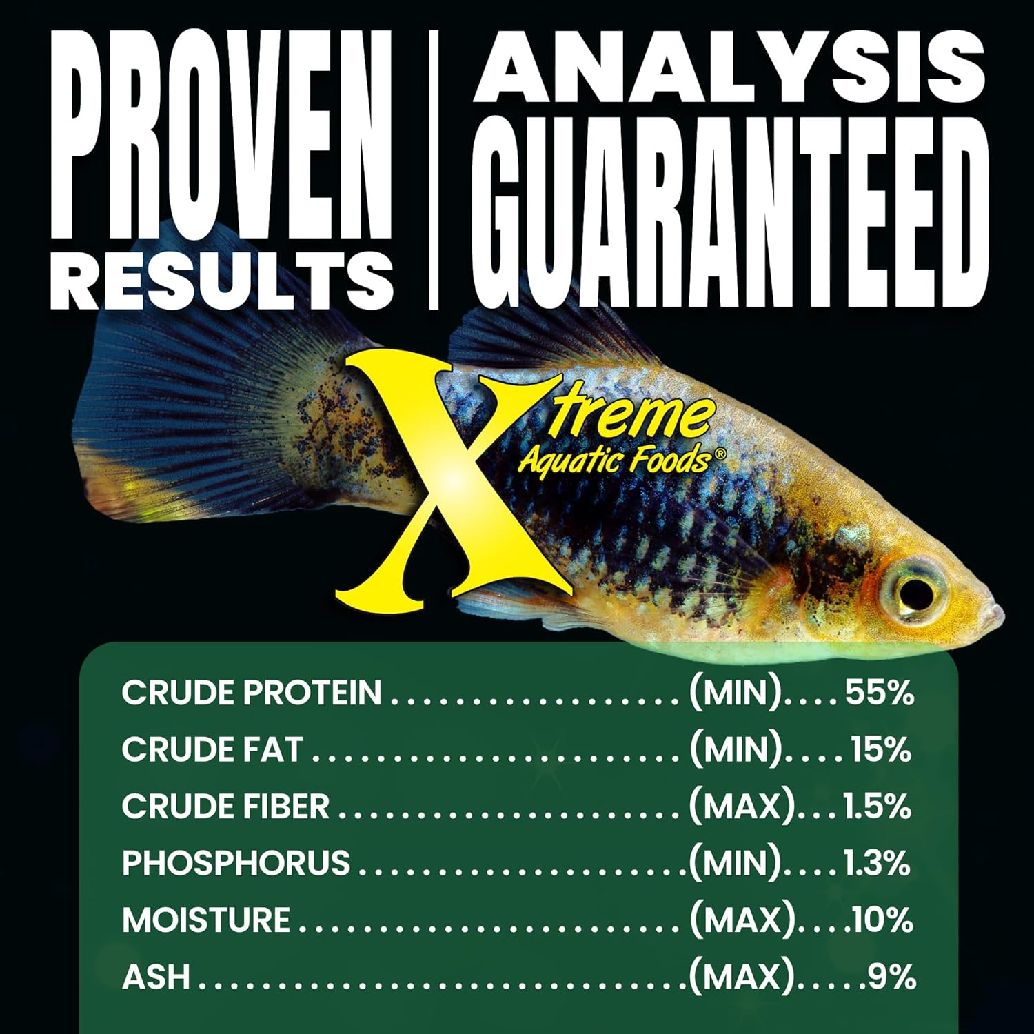 Xtreme Aquatic Foods Xtreme Nice&reg; Crumble 280Gms - 0.5Mm-1Mm Naturally (Super) Intense Color Enhancer Sinking Crumble Resealable Pouch, Fish Food image number 6