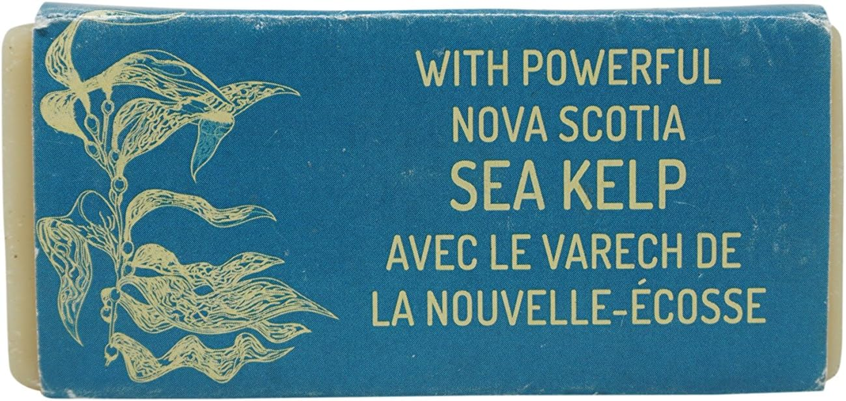 Nova Scotia Fisherman - Hand Poured Soap, with Organic Shea Butter and Nova Scotia Sea Kelp, Vegan Friendly, No Artificial Ingredients, Plant-Based Body Care (Sea Salt, 4.8 Oz) image number 2