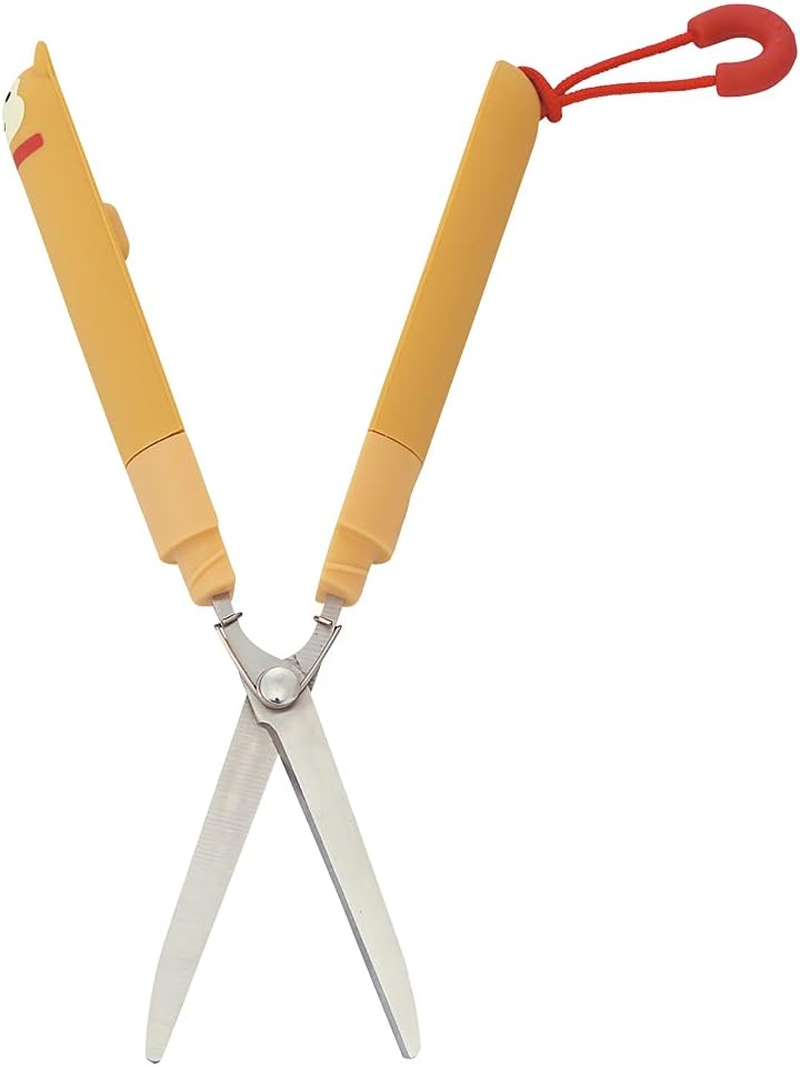 Lihit Lab SMARTFIT Punilabo Stick Scissors, Shibainu A7803-2 - Mikeneko image number 2