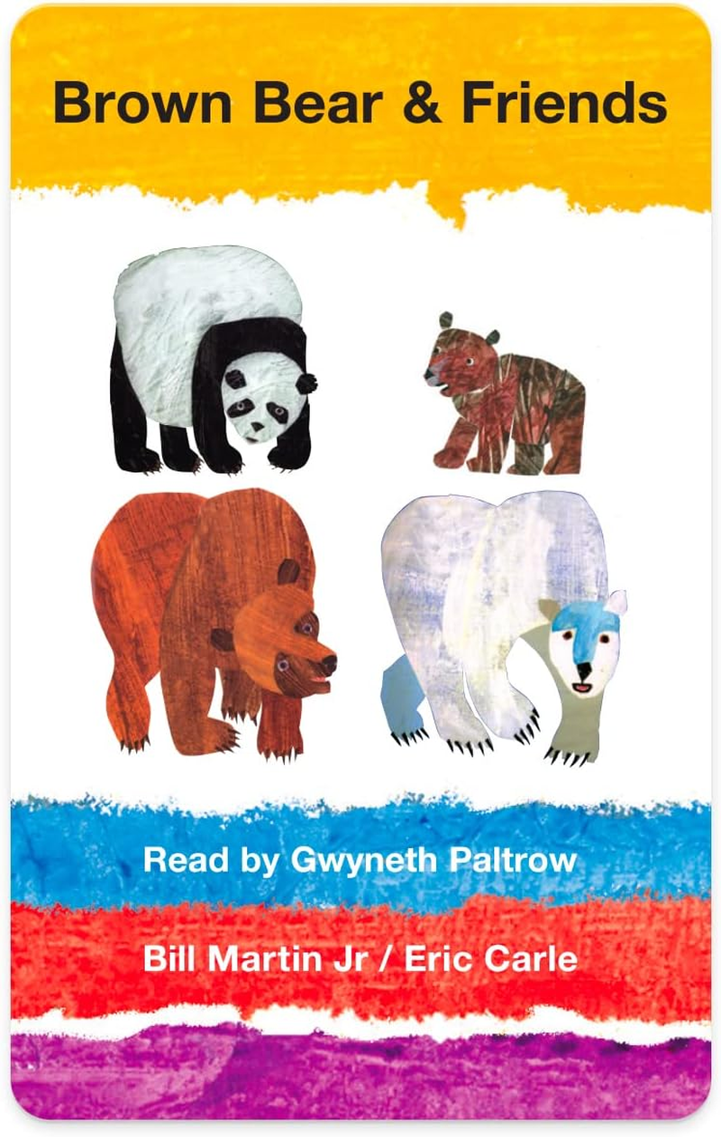 Yoto Brown Bear & Friends by Bill Martin Jr. & Eric Carle &ndash; Kids Audio Card for Use with Player & Mini All-In-1 Audio Player, Screen-Free Listening with Playtime Bedtime & Travel Stories, Ages 2+ image number 2