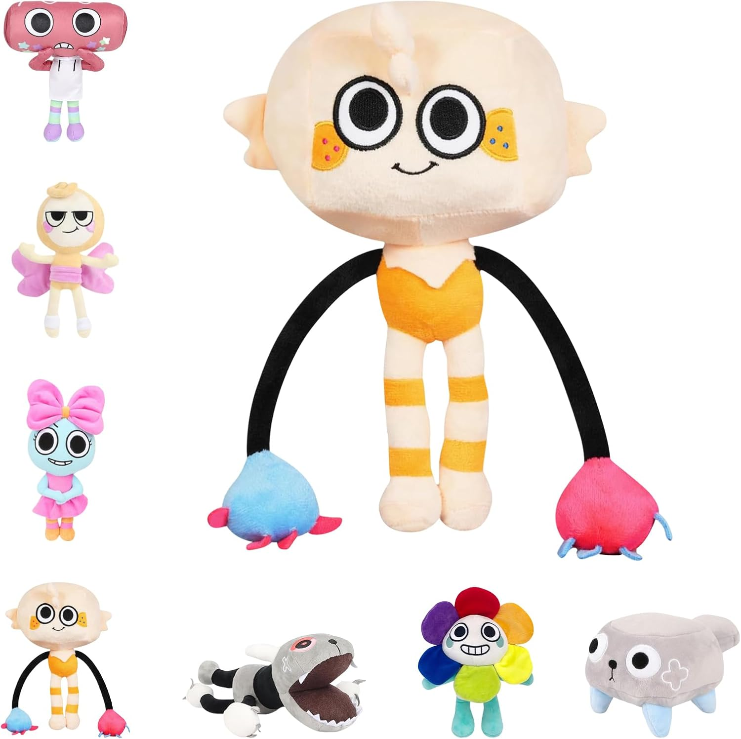 Dandy'S World Plush Toy, 11.02 Inches/28 Cm Dandy Horror Games Plush, Dandy Flower World Plush Toy, Dandy Scary Game Plush Toy, Stuffed Plush Animal Doll Pillow for Boys and Girls Party, image number 1