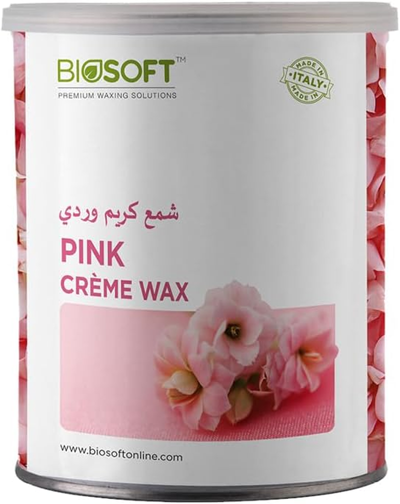 Biosoft Liposoluble Cream Wax - Pink (Tin) 800G image number 2