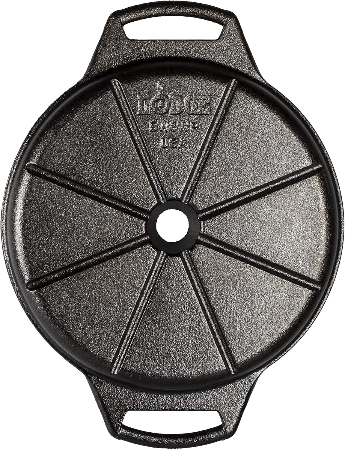 Lodge Cast Iron Wedge Pan, Black, 8 Wedge