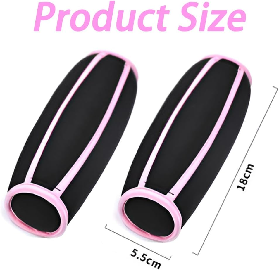 2Pcs Soft Dumbbell Hand Weights,Sandbag Dumbbell,Detachable Walking Weight,Strength Training Equipment,Soft Dumbbell with Hand Strap,For Workout Running, Jogging