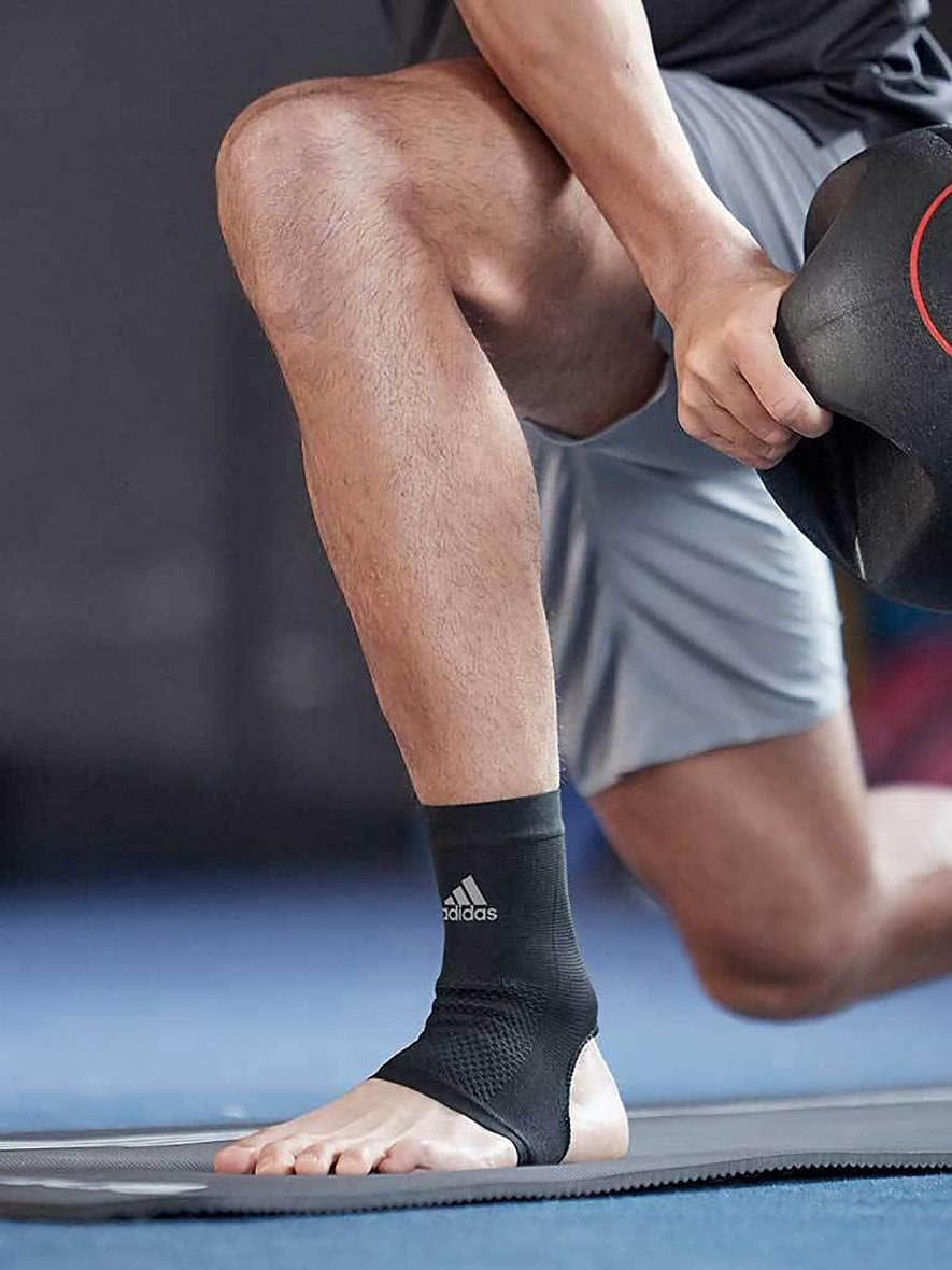 Adidas Performance Climacool Ankle Support Sports Brace, Black, Small