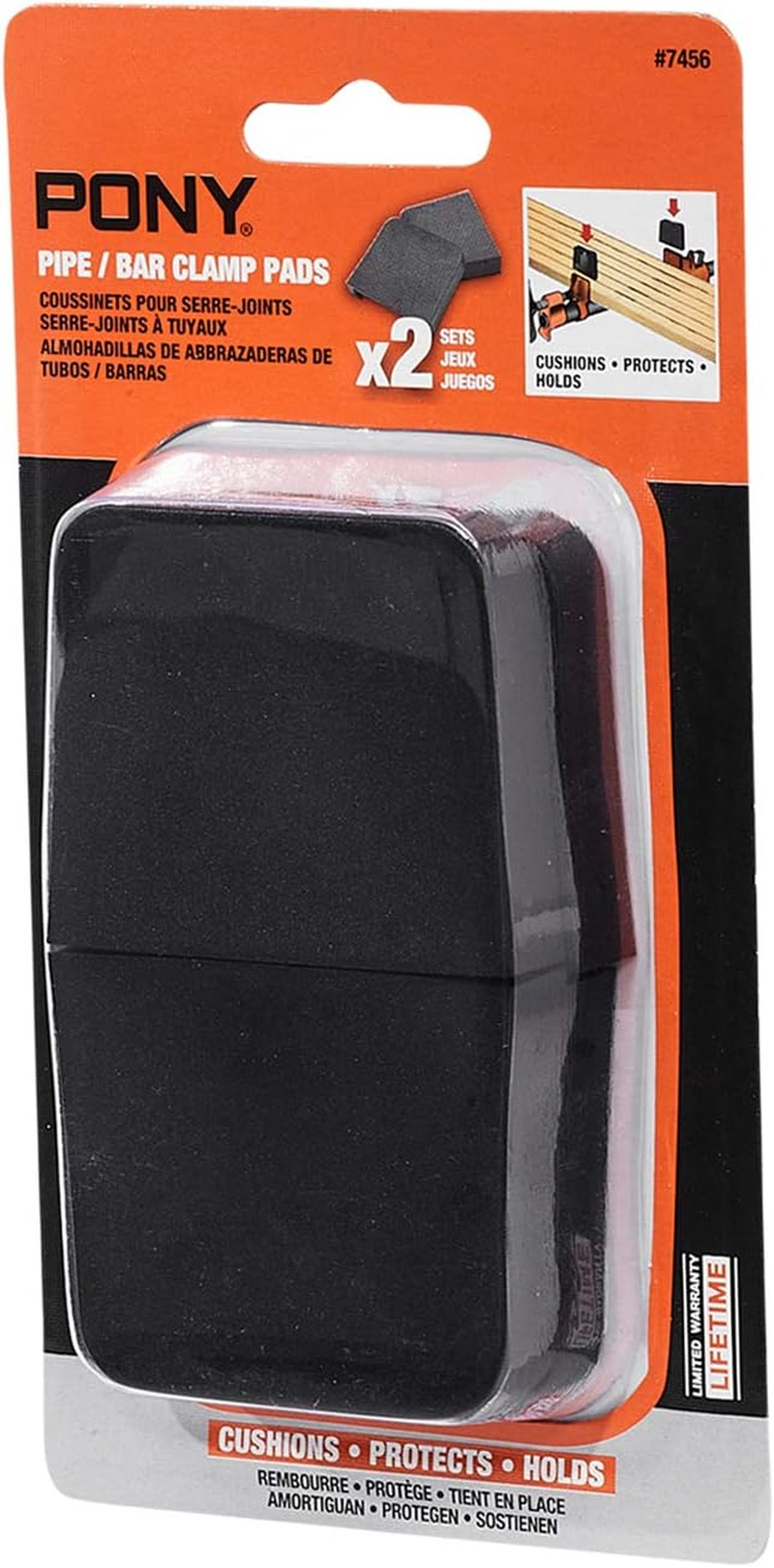 Pony Jorgensen Clamp Pads for Pipe Clamps Non-Slip Work-Protecting