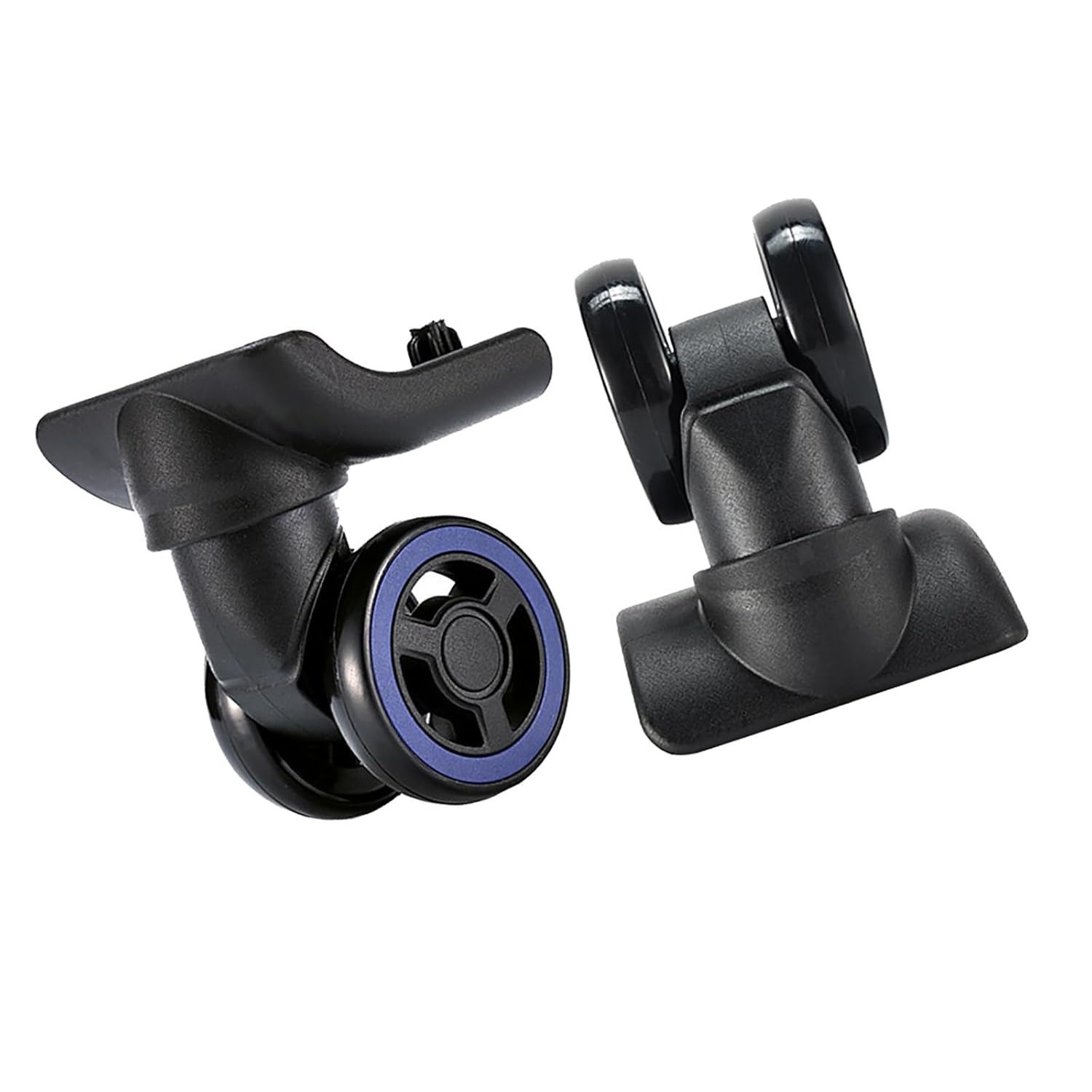 4PCS Luggage Swivel Wheels Replacement 360 Degree Silent for Outdoor Travel Case Trolley image number 3