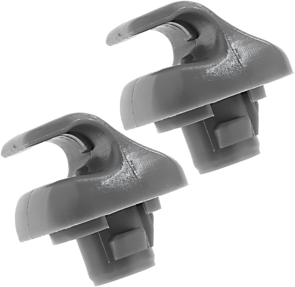 Interior Sun Visor Clips Sunvisor Retainer Clips Replacement Sunvisor Clip for Honda Fit Civic CR-V Acura TSX RSX Replace#74437, 88217S04003ZA, 88217-S04-003ZA (2Pcs) image number 3
