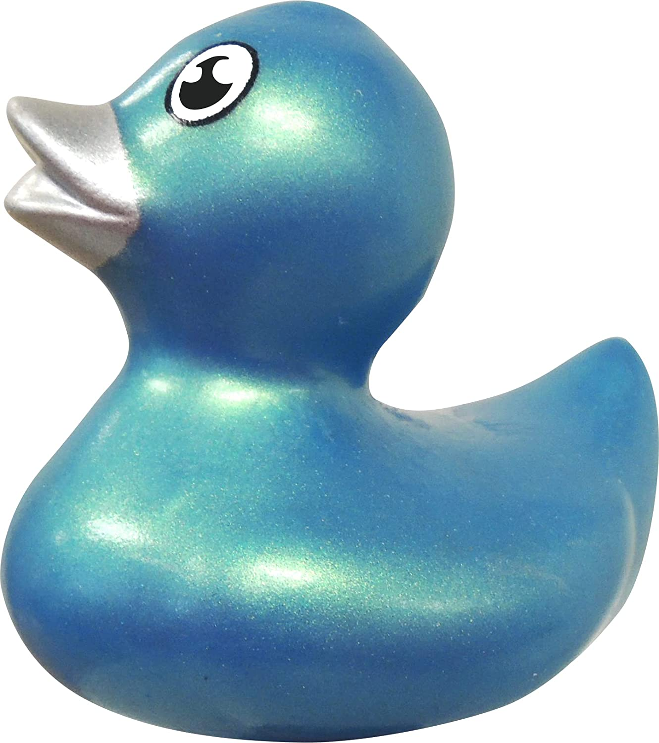 [8Pcs Pack, Random Color] Metallic Rubber Duck | Bath Toys | Kids Party Gift | Souvenir | Decoration | Party Favor | Pool Party | Rubber Duck 5.7Cm Metallic image number 2