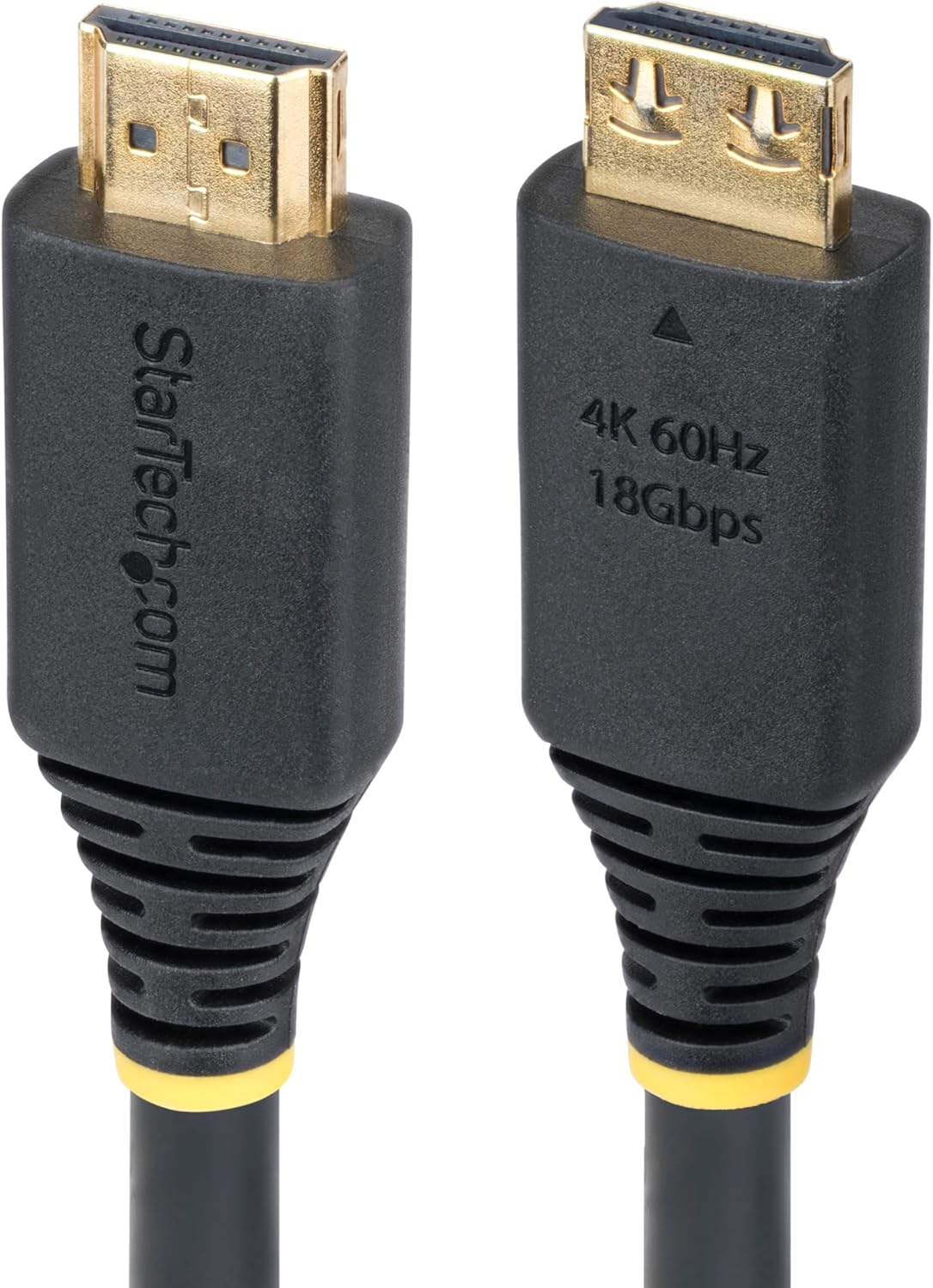 Startech.Com 15Ft (4.5M) High Speed HDMI Cable with Gripping Connectors, 4K 60Hz/1440P 144Hz, 18Gbps, UHD HDMI 2.0 Cord, TPE Jacket image number 4