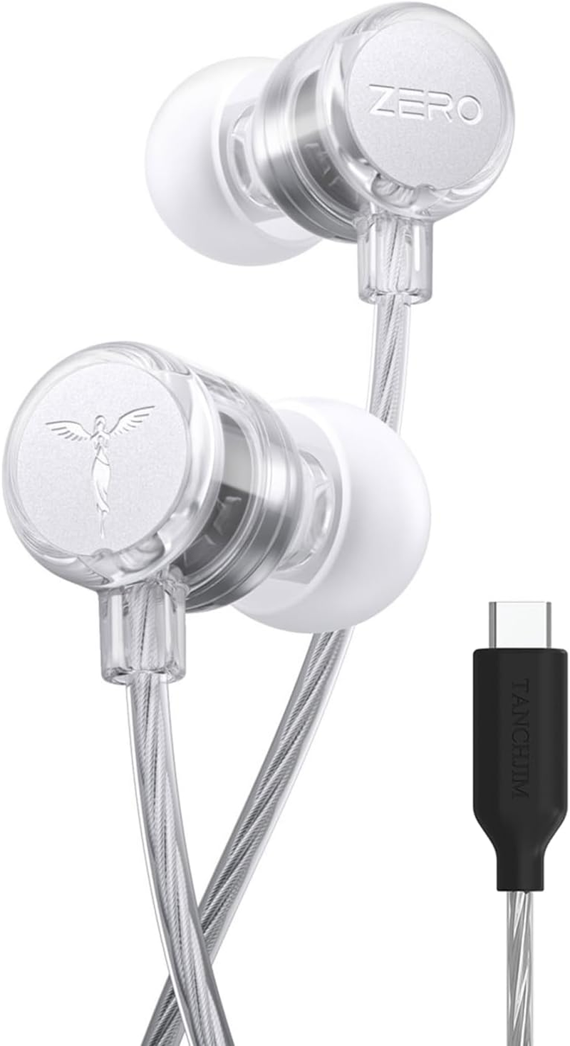 TANCHJIM Zero Ultimate In-Ear High Sound Quality Wired Hifi round Hole Universal Earphone Wired Earphones Headphones Gaming IEM Earburds (DSP) image number 3