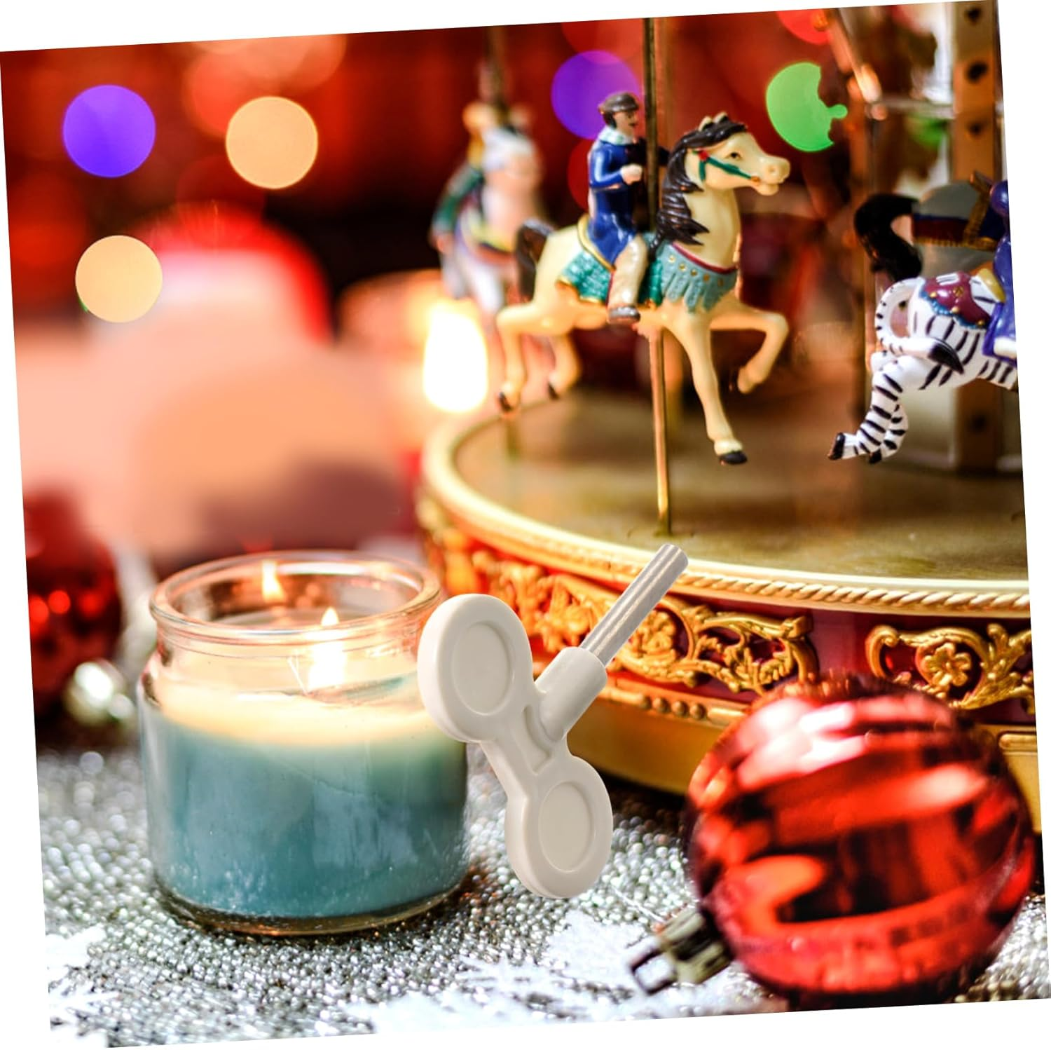 Ibasenice Diy Music Box Parts Music Box Key Replacement Winding Keys for Music Box Handle image number 1