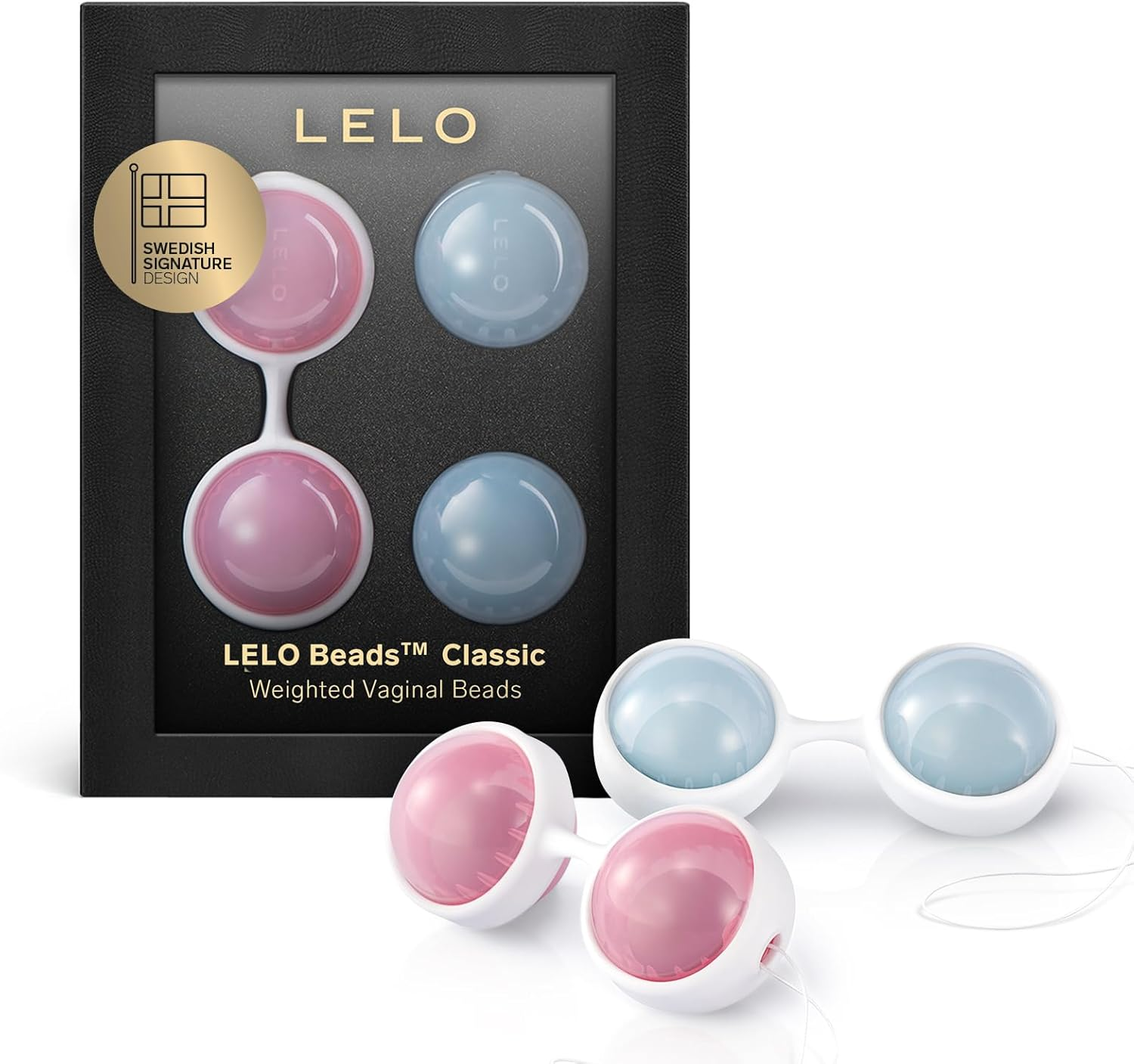 LELO Beads Classic - Kegel Balls for Women of All Ages &ndash; Premium Silicone Exercise Weighted Balls with String image number 5