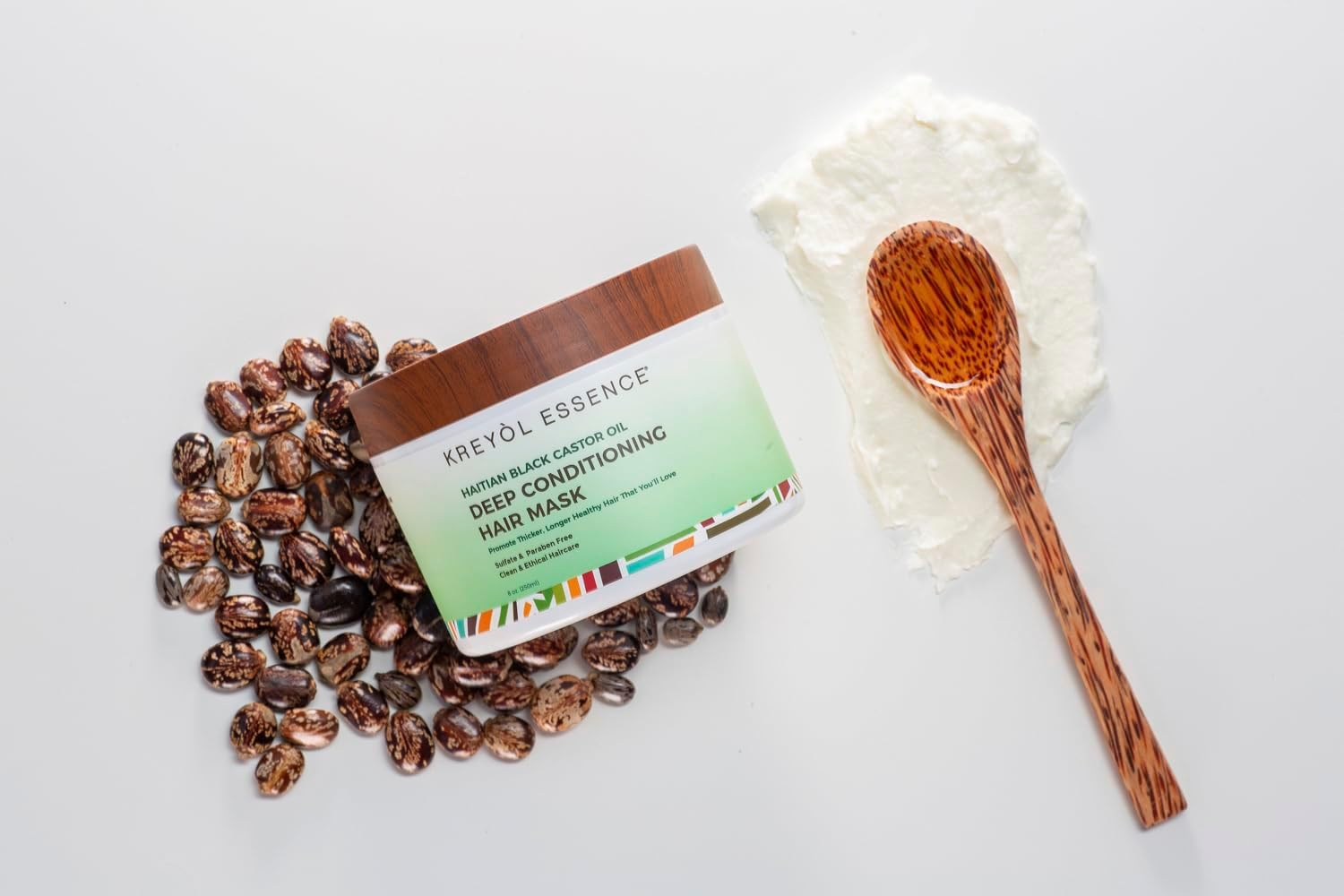 Deep Conditioner Mask for Hair Repair by Kreyol Essence, 240Ml image number 3