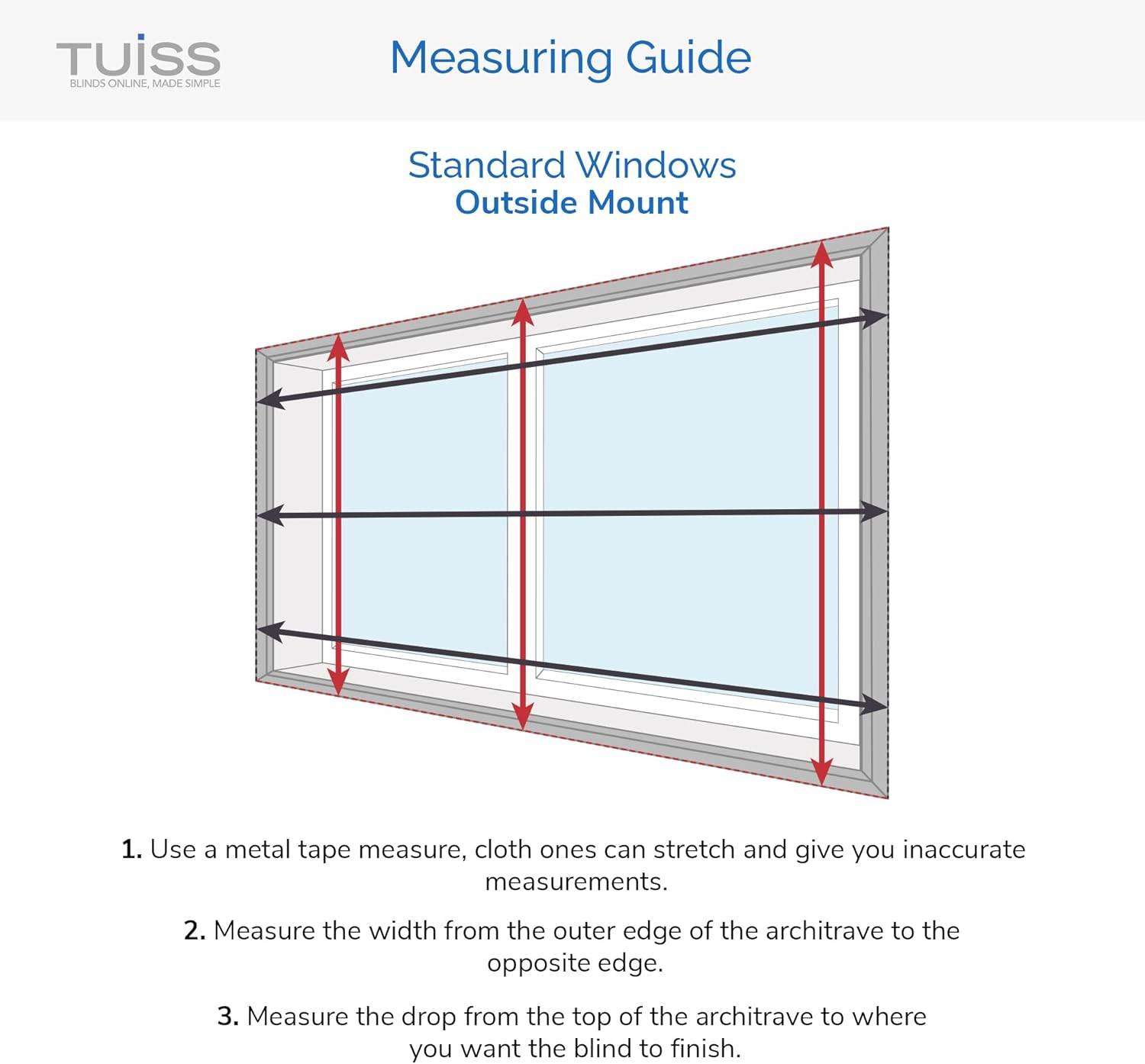 Tuiss Blinds Online Australia | Custom Blockout Roller Blind - Any Size 60-210Cm W X 150-210Cm H, 6 Colour Choices (Cloud, 120Cm X 150Cm) image number 5