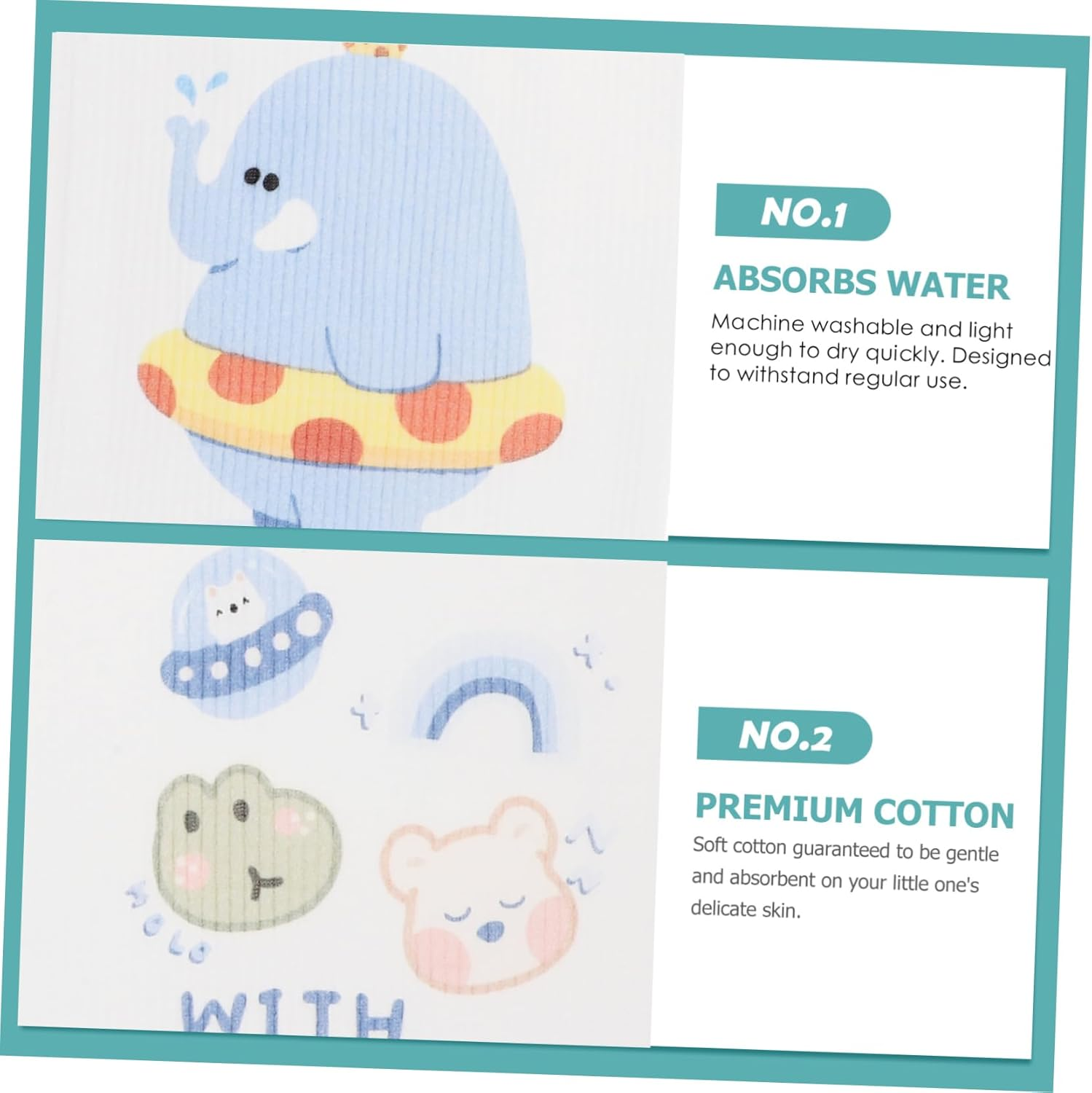 ERINGOGO 2Pcs Baby Navel Belly Bands Cotton Belly Wraps Infant Umbilical Cord Covers Newborn Soft Seamless Double-Layer Bands Nursery Cord Protection for Babies Seasons image number 5