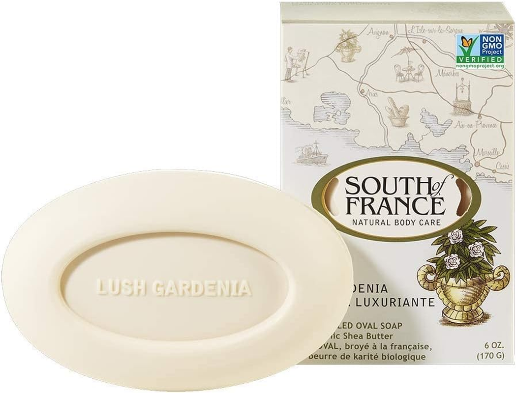 Healthiest Bars South of France Bar Soap - 6 Fragrance Variety Bundle, 6 Ounce Bars in Box image number 3