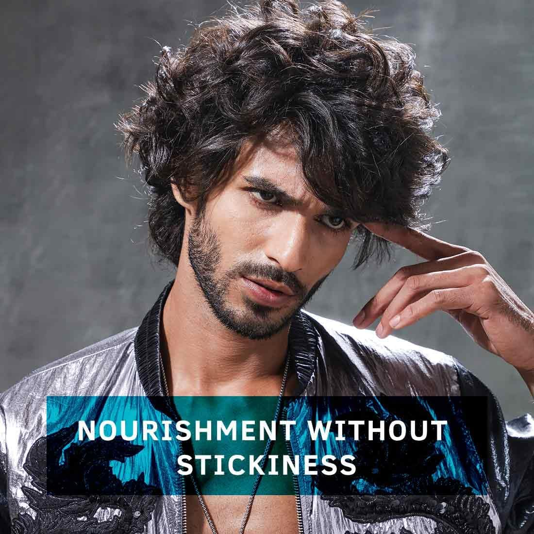 Ustraa Hair Cream for Men for Daily Use with Light Hold Style & Nourishment Wheat Germ Oil Wild Flax Seed Extracts Moisturizes Hair Nonsticky, Sulphate & Paraben Freemulti image number 4