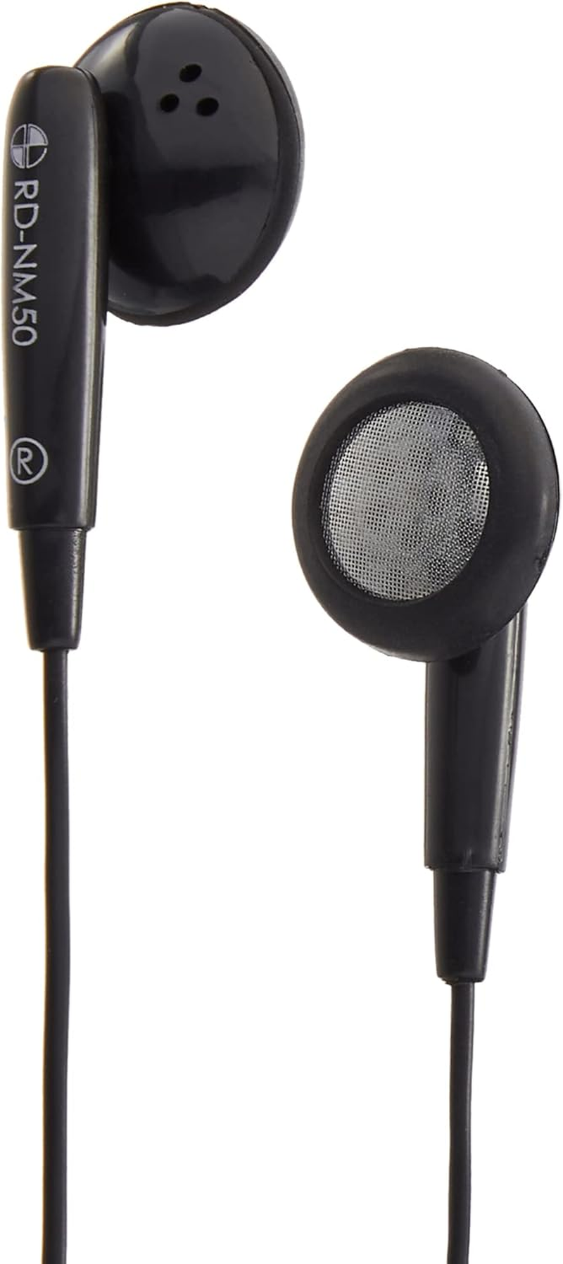 ELPA RD-NM30 Stereo In-Phone Earphones, Wired 20-20, 000Hz, Approx. 9.8 Ft (3.0 M) image number 1