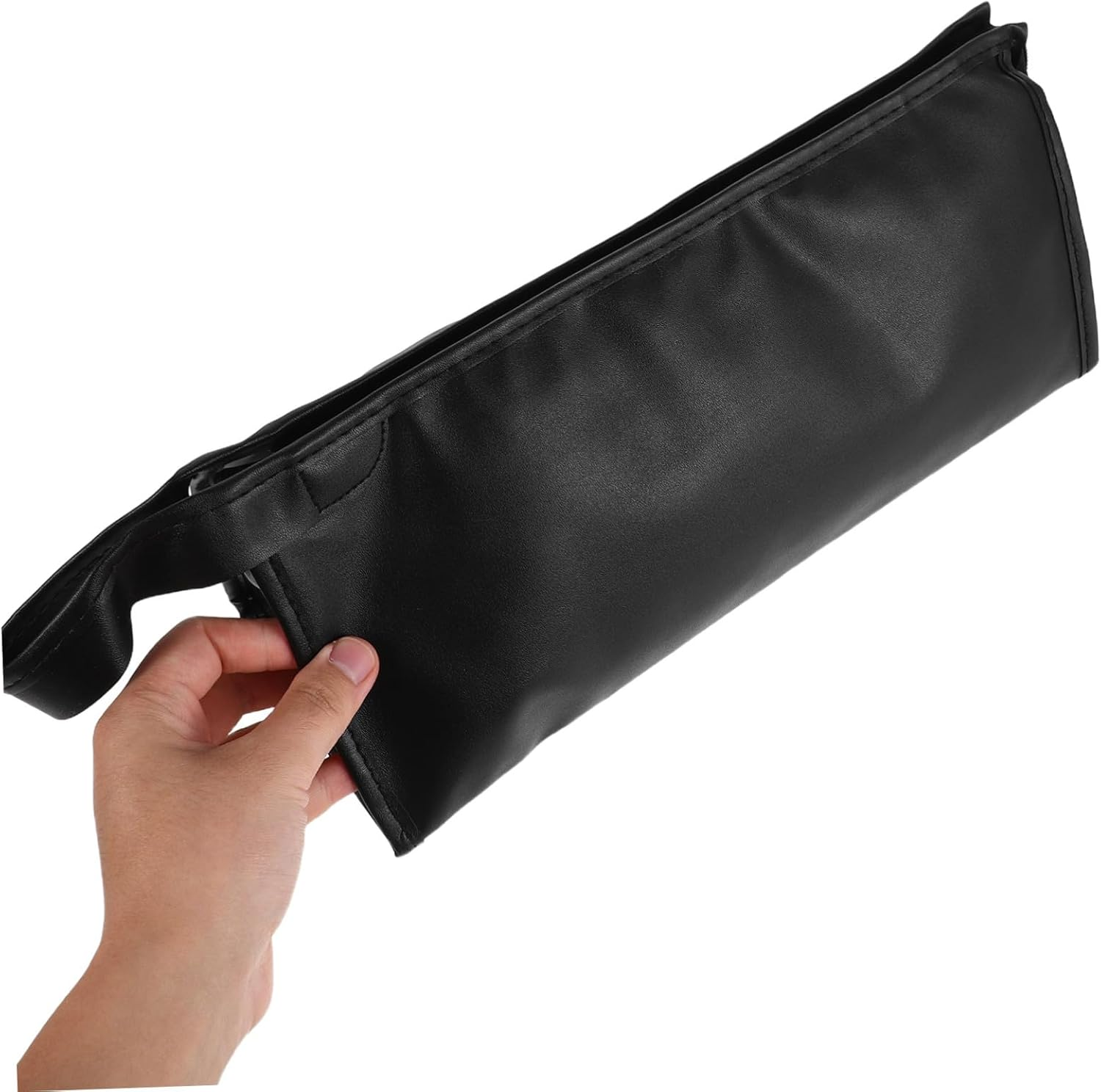 Gatuida Compact Hair Dryer Organizer Travel Storage Bag PU Protective Case for Dryer and Curling Iron with Multiple Compartments Portable Hair Tool Carrying Case for Travel and Gym Use image number 5