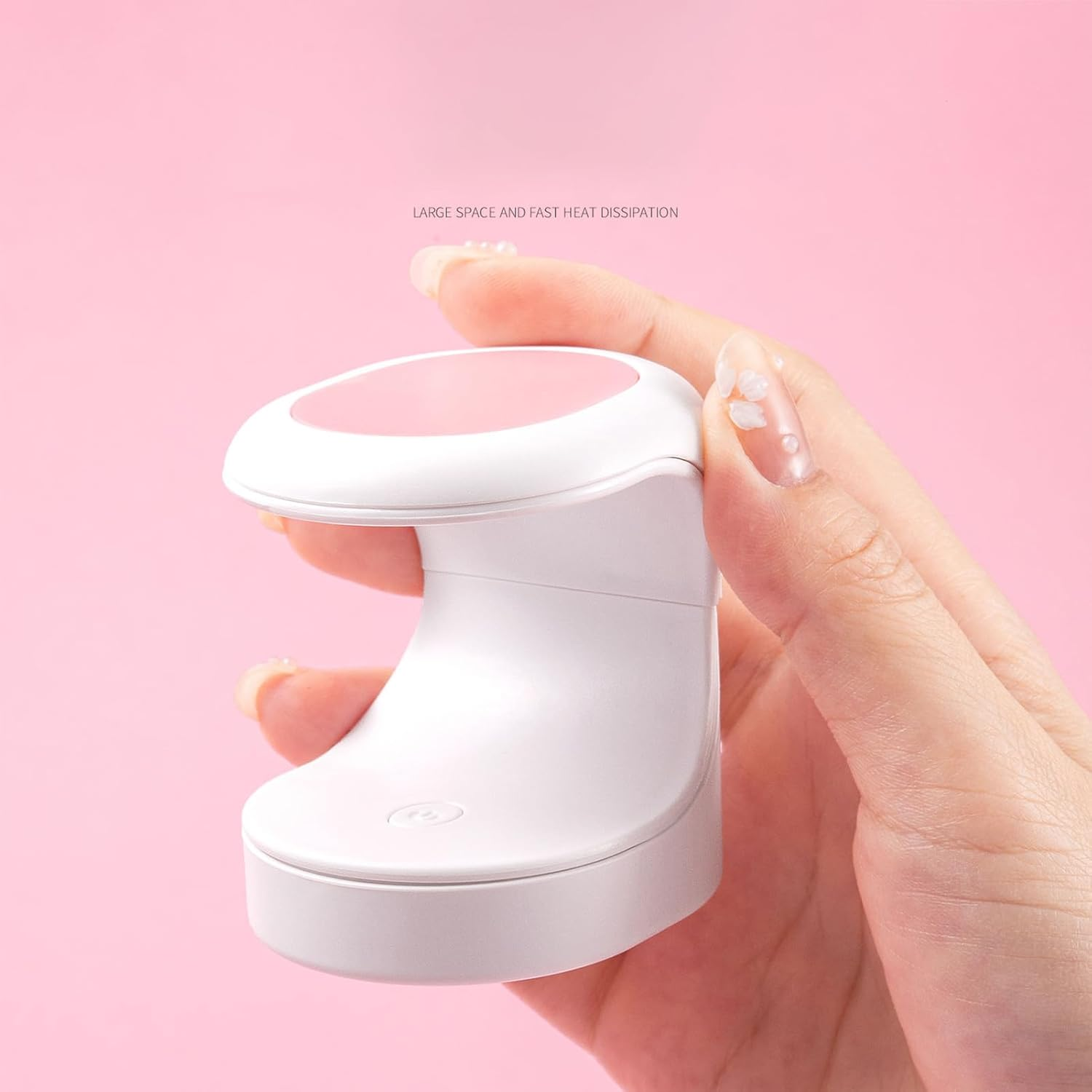 Mini UV Light for Nails Portable UV Nail Lamp 16W Gel Nail Professional UV Light Innovative Nail Drying Machine Small UV Nail Lamp Compact Design Single Nail UV Light image number 4