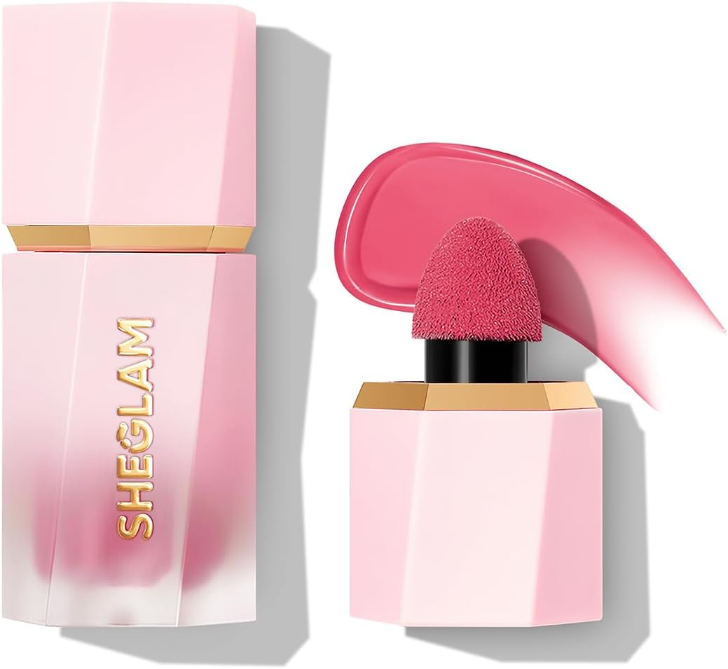 SHEGLAM Color Bloom Liquid Blush for Cheeks Finish Cutie Pie