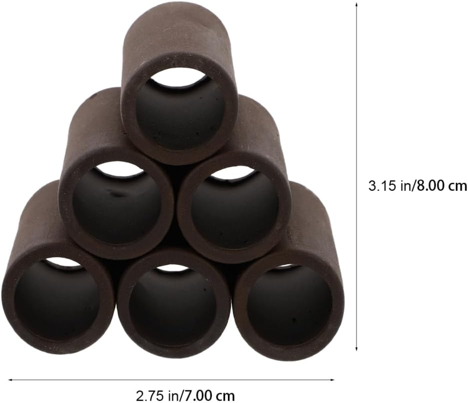 Kisangel Ceramic Fish Tank Caves and Hides Shrimp Cave Hideout Fish Breeding Shelter and Decoration for Freshwater/Marine Aquarium Decorations image number 3