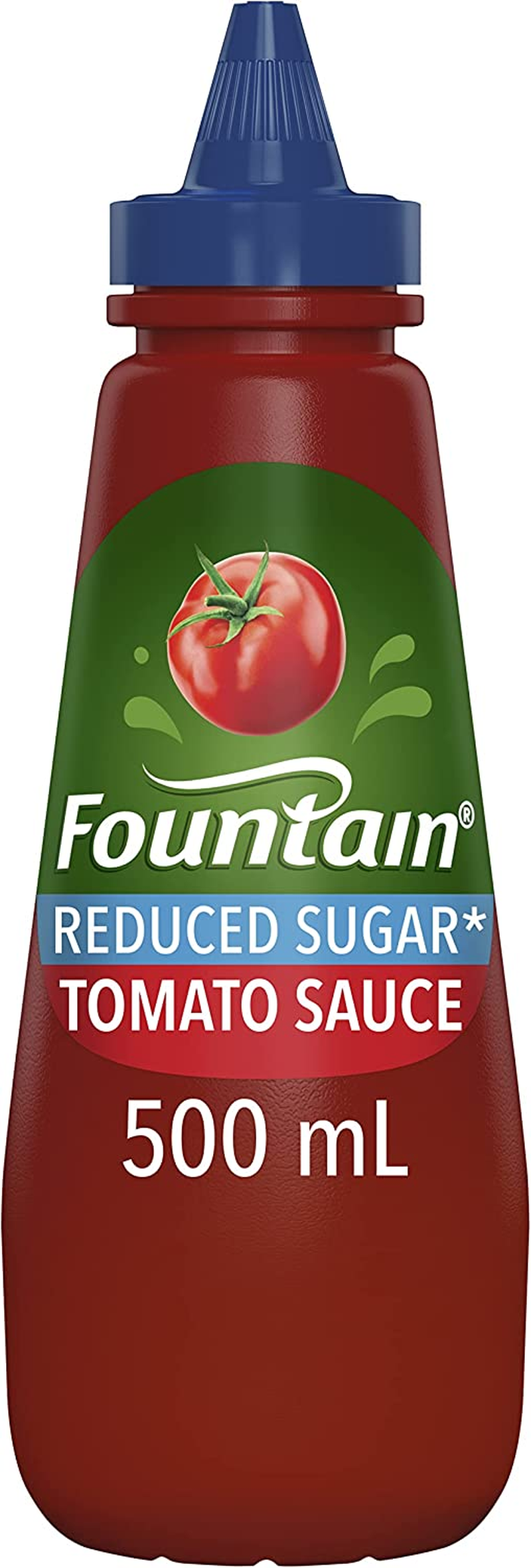 Fountain Tomato Sauce Reduced Sugar Dipping and Spreading Condiment Fountain Sauces Reduced Sugar 500Ml image number 1