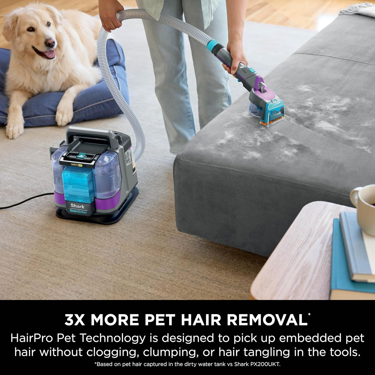 Shark Stainstriker Hairpro Portable Spot and Stain Cleaner image number 4