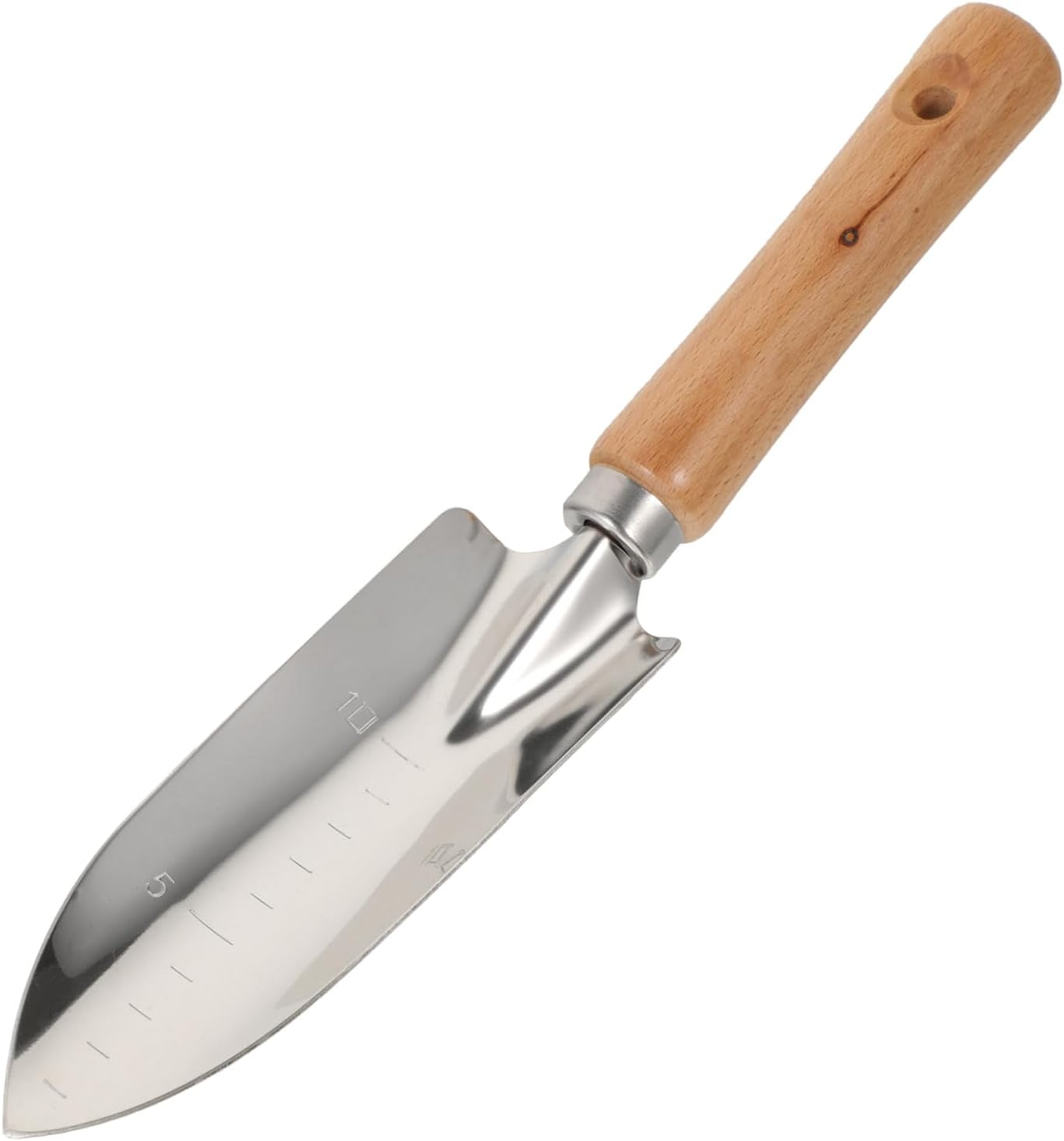 Gardening Trowel Stainless Steel Shovel Hand Garden Tool Transplanting Spade Outdoor Accessories image number 1