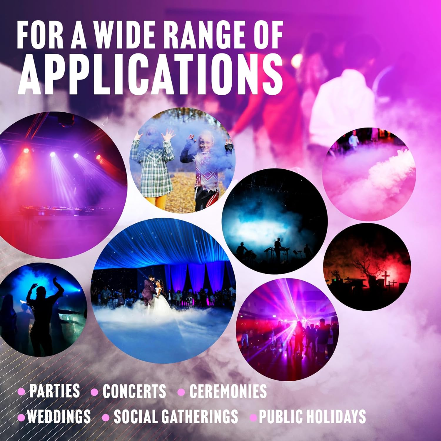 QTX | Long Lasting Smoke/Fog Fluid for DJ & Party Effect | 1 Litres image number 3