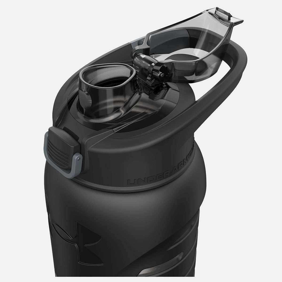 Under Armour 24Oz Stainless Steel Water Bottle, Insulated, Carabiner Easy Carry Hook, Leak Proof, Kids & Adults, All Sports, Gym - Red image number 5