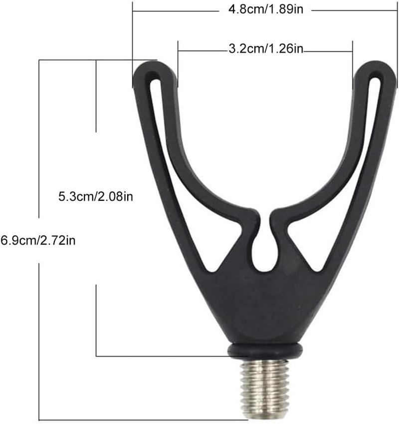 Fishing Rod Rests, Rod Rests, U-Shape, Rod Rest for Fishing Rods, Adjustable Rod Rests, Fishing Rod Rest, Accessories Rod Holder, Fishing Rod Rests Made of Plastic, Gripper Fishing Rod Rest U-Head image number 6
