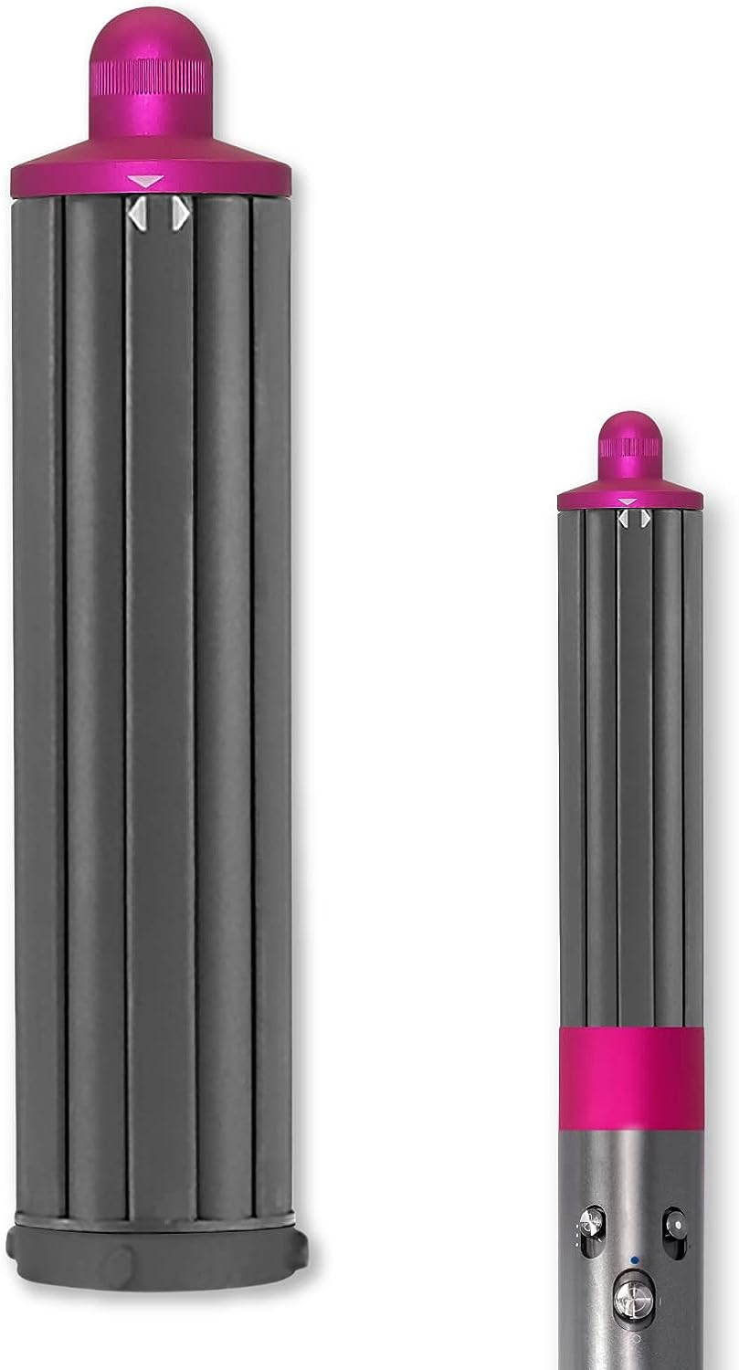 40MM/1.6 Inch Long Hair Curling Barrels Compatible with Dyson Airwrap Styler Attachment Parts, Self-Curling Attachment Accessories for Dyson Airwrap Styler HS01 HS05 image number 2