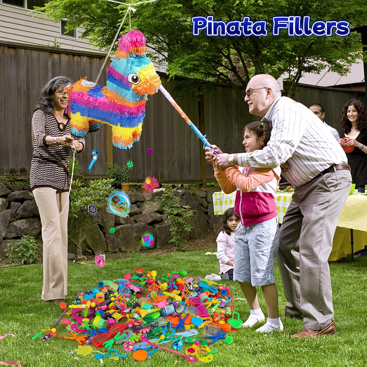 Amybenton 300 PCS Party Favor for Kids Goodie Bags Stuffers, Party Bag Filler Prize Box Toys for Kids Classroom Bulk, Pinata Fillers, Treasure Chest Toy for Students Rewards, Carnival Prizes image number 6