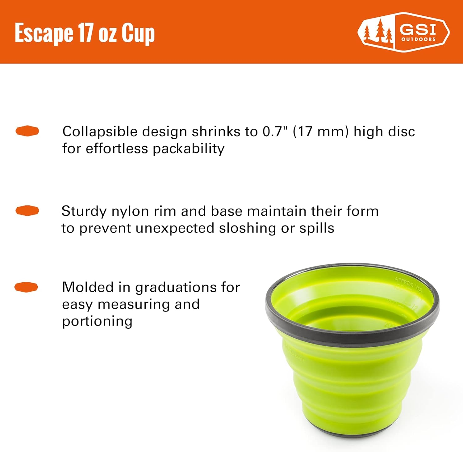 GSI Outdoors Escape Tumbler, Green image number 3