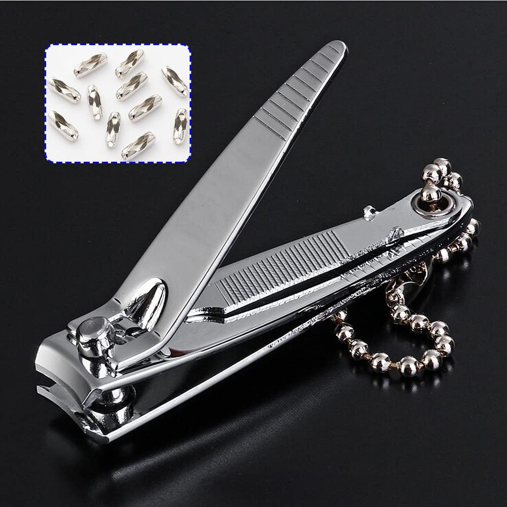 30 Pack Replacement Vertical Roman Roller Blind Ball Chain Cord Connector Clips, Silver Tone Stainless Steel Ball Chain Connector Clasps, Pull Chain Extension Connector image number 2