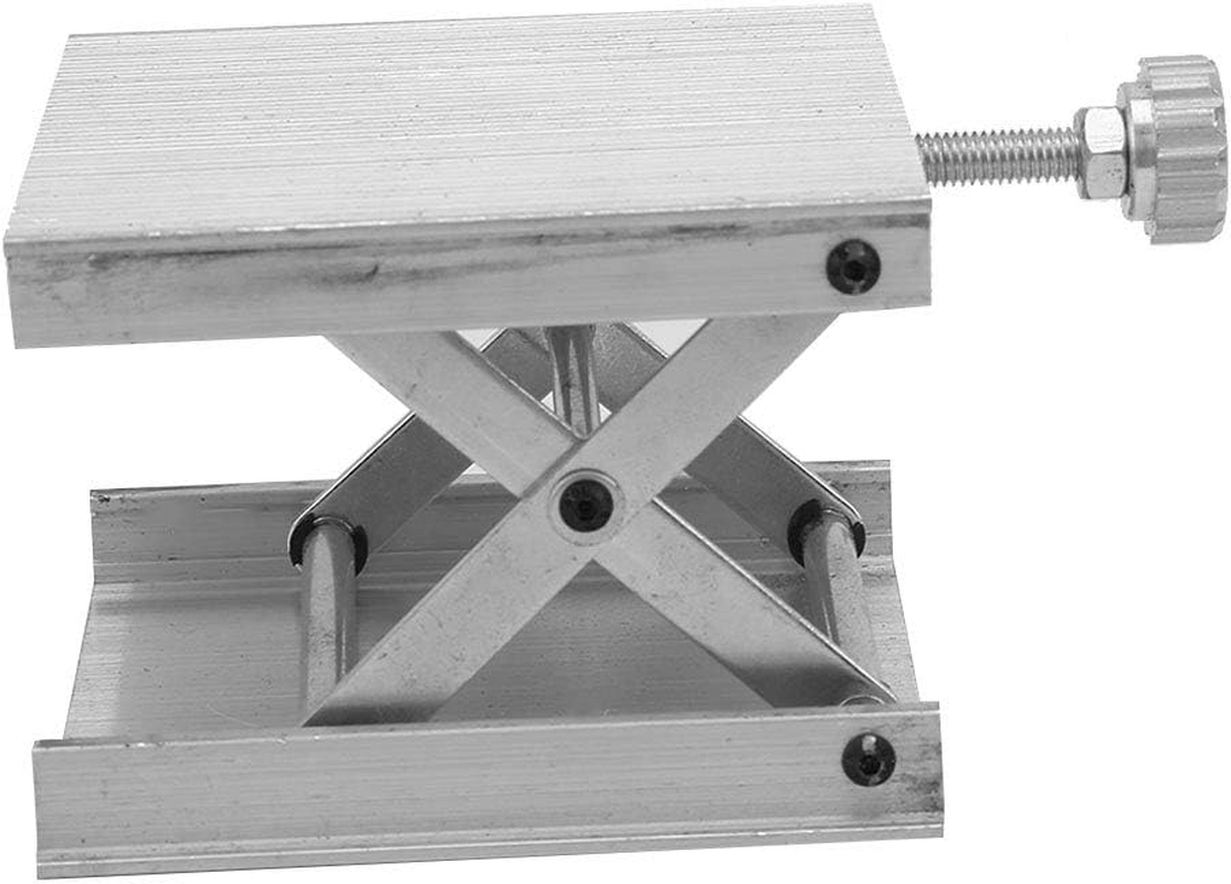 Changor Lift Jack Wide Flat, Aluminum Alloy Material, 90Mm Height Range, for Laboratory Instruments and Measurement Tools image number 1