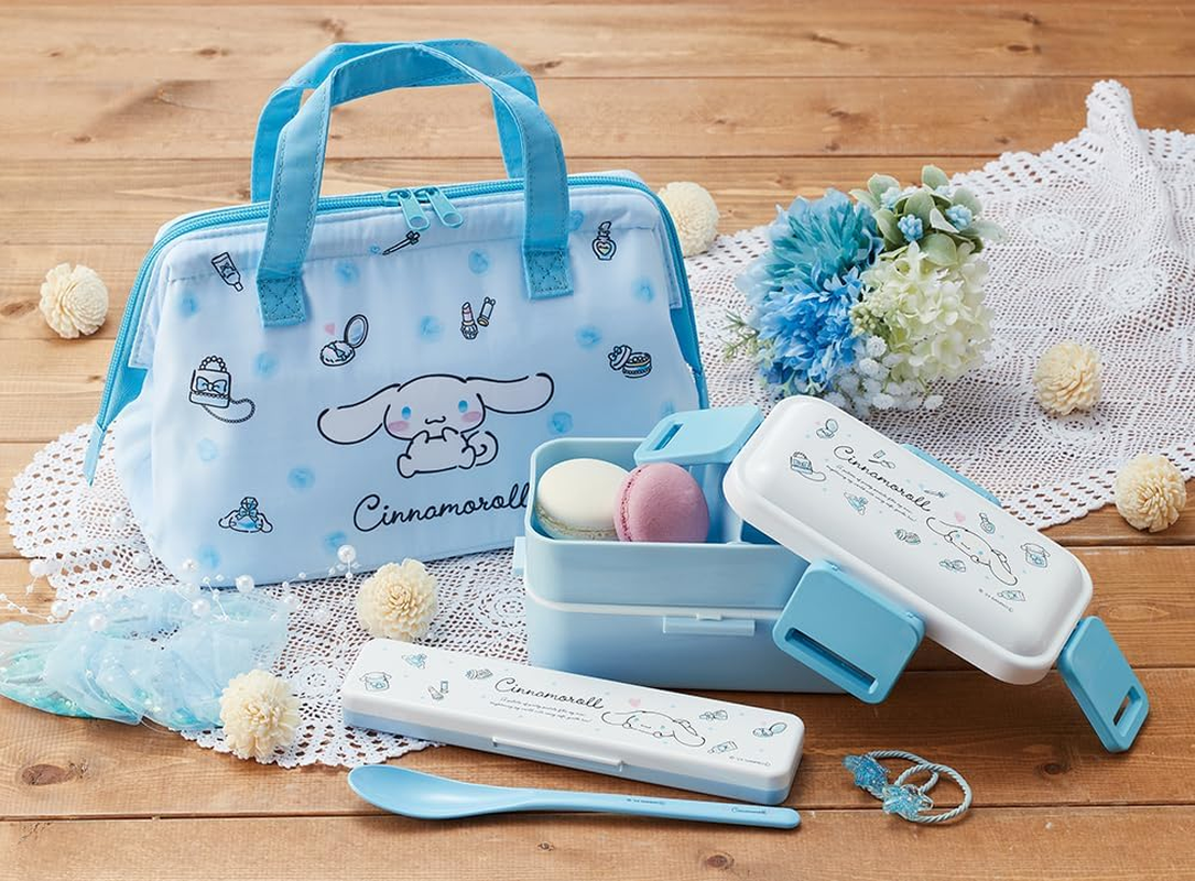 Skater KGA1 Insulated Lunch Bag Sanrio Cinnamoroll Watercolor Cosmetics